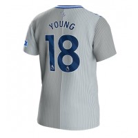 Camisa de Futebol Everton Ashley Young #18 Equipamento Alternativo 2023-24 Manga Curta